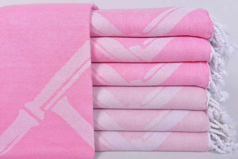 70x40 Cotton Bamboo Branch Patterned Towel, Personalized Towel, Best Wedding Gift, Personalize Gift, Absorbent Turkish towel, Home Decor Gifts - 1