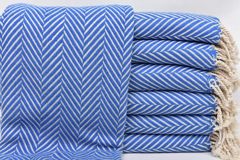 Beach Towel Gift, Spa Towel, Quick-dry peshtemal, Beach towel, Gift For Boyfriend, Unique Wedding Gift, 70x40 Cotton Striped Towel, Kids Beach Towel - 1