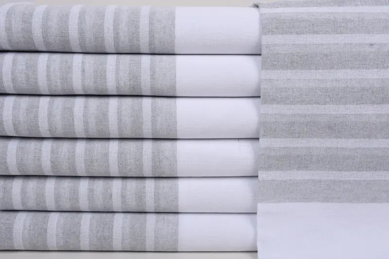 70x40 Cotton Striped Towel, Bachelor Bachelorette Party Favors, Wedding Hand Made Gift, Bridal Shower Gifts, Bridal Shower Favors, Gift For Him - 1