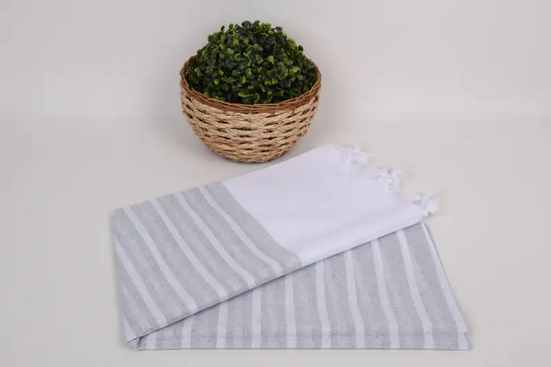 70x40 Cotton Striped Towel, Bachelor Bachelorette Party Favors, Wedding Hand Made Gift, Bridal Shower Gifts, Bridal Shower Favors, Gift For Him - 4