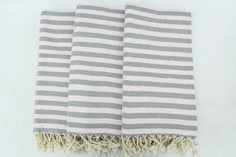 Handmade Gift, Turkish Towel Beach, Customized Turkish Towel, Bridesmaid Gifts Personalized, 70x40 Cotton Herringbone Towel, Bachelorette Party Gift - 3