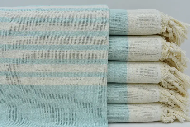 Beach Towel Gift, 64x36 Cotton Striped Terry Towel, Spa Gift Towel, Large Turkish Towel, Best Wedding Gift, Bridesmaid Favors, Custom Wedding Gifts - 3