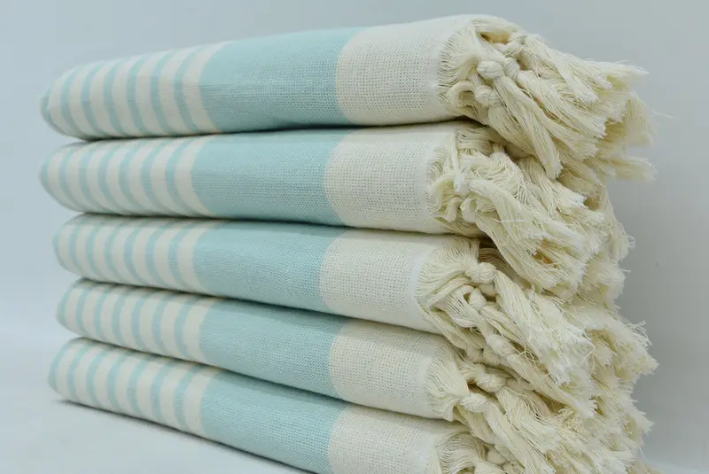 Beach Towel Gift, 64x36 Cotton Striped Terry Towel, Spa Gift Towel, Large Turkish Towel, Best Wedding Gift, Bridesmaid Favors, Custom Wedding Gifts - 1
