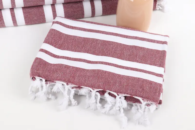 70x40 Cotton Striped Towel, Mother Of The Groom Gift, Absorbent towel, Summer Gift Ideas, Turkish Towel USA, Bachelor Bachelorette Party Favors - 5