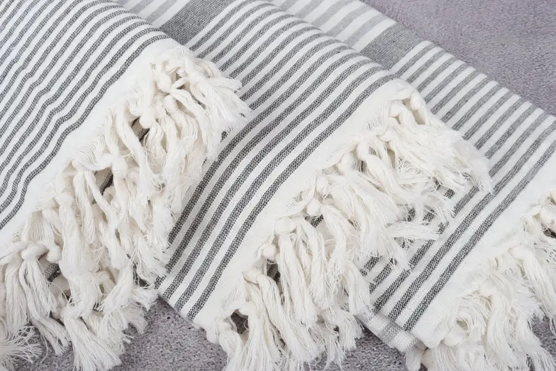 Favor de la boda en la playa, toalla de Terry a rayas de algodón de 68x40, toalla de mano turca, regalo para el día de la boda, toalla de lujo, regalos personalizados, regalo de inauguración de la casa - 5