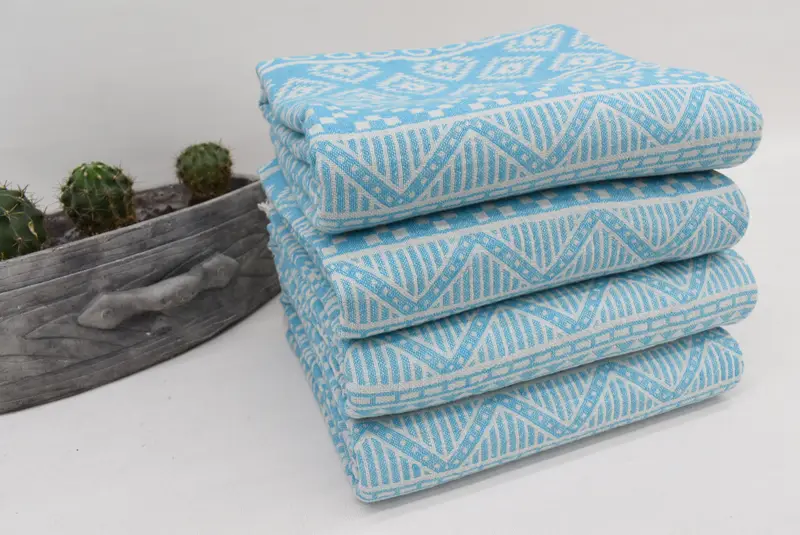 Yoga Towel, Mexico Bachelorette Party Gifts, Best Friend Gift, Sand-free towel, Personalized Gift For Him, Beach towel, 68x36 Cotton Geometric Towel - 7
