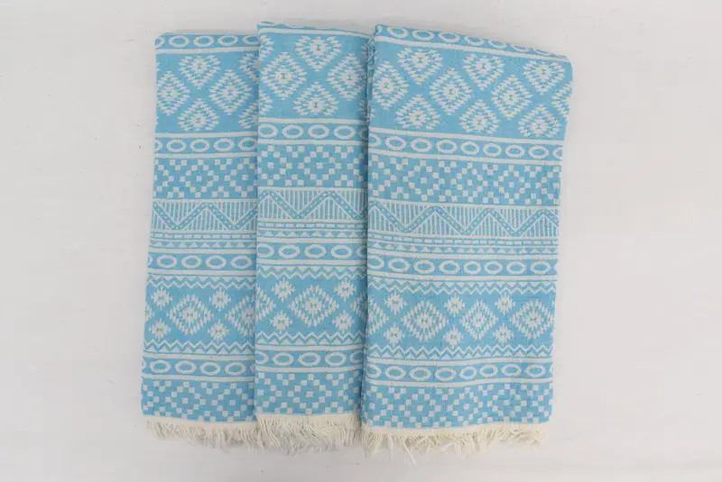 Yoga Towel, Mexico Bachelorette Party Gifts, Best Friend Gift, Sand-free towel, Personalized Gift For Him, Beach towel, 68x36 Cotton Geometric Towel - 6