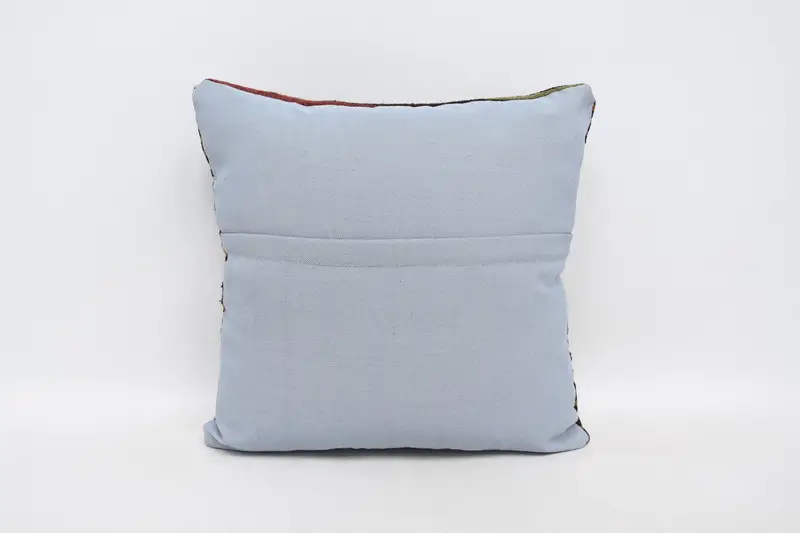 Vintage Pillow, Pillow, Turkish Pillow, Lounge Throw Pillow Case, Anatolian Pillow, Gift Pillow, Cozy Throw Cushion, 18x18 Brown Cushion Cover - 6