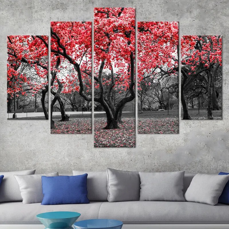 Elegant Tree View Canvas: Nature Scenery Printed Art