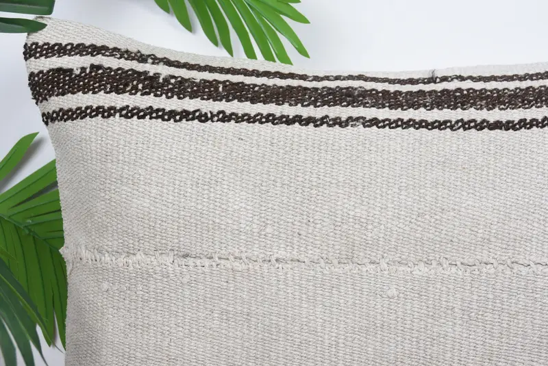 16x24 Beige Cushion, Retro Cushion, Interior Designer Pillow, Cushion, Boho Pillow Sham Cover, Handmade Kilim Cushion, Luxury Cushion Cover - 2