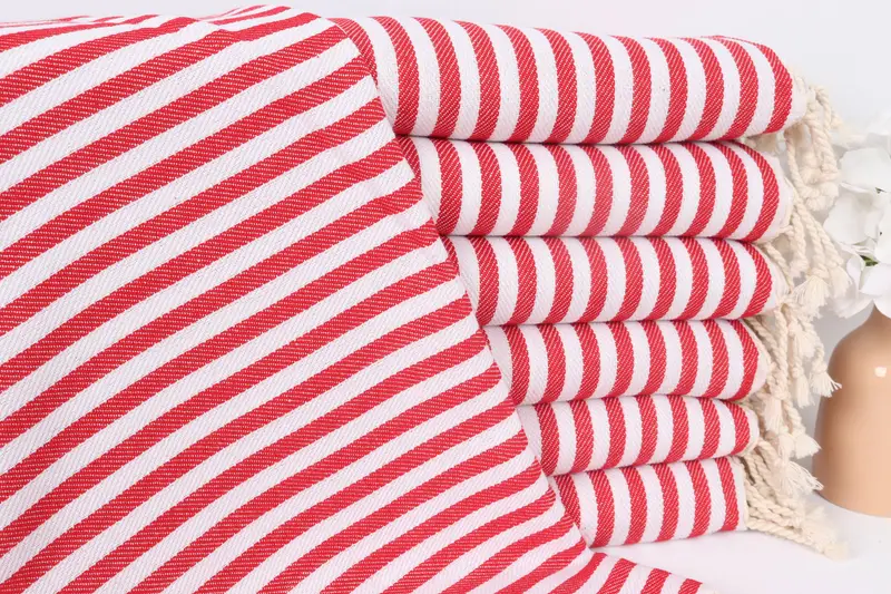 Gift For The Home, 40x18 Cotton Striped Towel, Bathroom Towels, Spa Towel, Boyfriend Christmas Gift, Personalized Gifts, Personalized Dish Towel - 1
