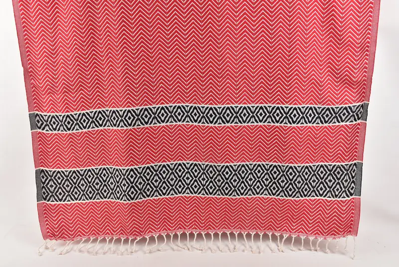 Gift Boxes Towel, Monogram Towels, Bath towel, Gift For The Home Decor, Bachelorette Party Decorations, Bachelor Gifts, 70x40 Cotton Chevron Towel - 8