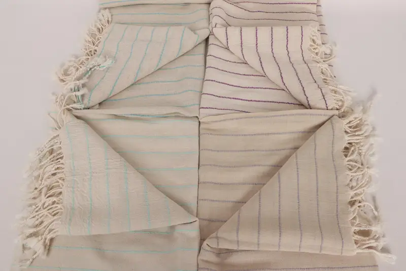 Peshtemal Towel USA, Peshtemal Towel, Thin towel, Bridal Shower Gift, Bachelorette Party Gifts, 70x38 Cotton Striped Towel, Bachelor Party Gifts - 4