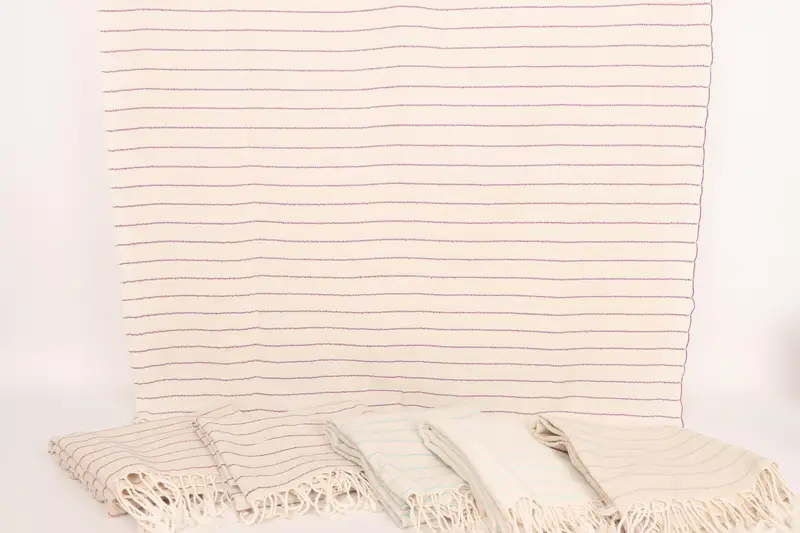 Peshtemal Towel USA, Peshtemal Towel, Thin towel, Bridal Shower Gift, Bachelorette Party Gifts, 70x38 Cotton Striped Towel, Bachelor Party Gifts - 8