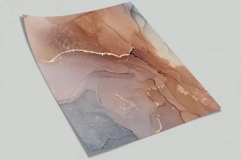 Custom Wall Paper, 3d Wall Paper, Modern Wall Decor, Modern Wall Paper, Brown And Gold Marble, Shimmmery Wall Art, - 8