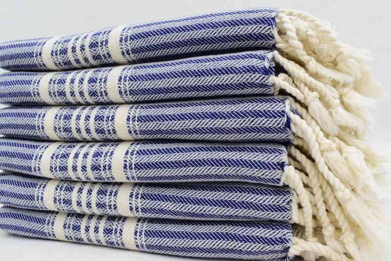 Bachelorette Party Favors, Kitchen Towel, Wedding Favors, Monogram Turkish Bath Towel, Turkish Towel Hand Towel, 40x18 Cotton Striped Towel - 4