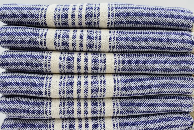 Bachelorette Party Favors, Kitchen Towel, Wedding Favors, Monogram Turkish Bath Towel, Turkish Towel Hand Towel, 40x18 Cotton Striped Towel - 2