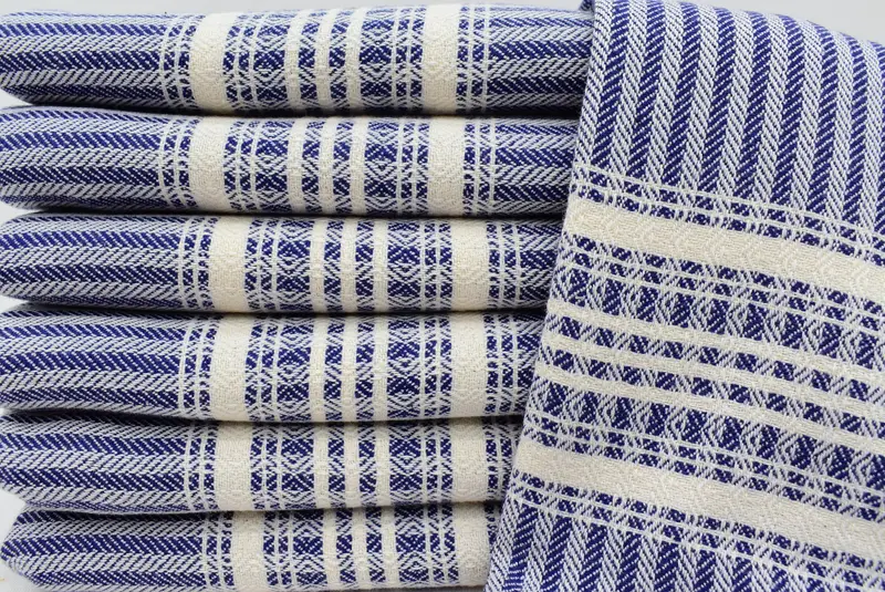 Bachelorette Party Favors, Kitchen Towel, Wedding Favors, Monogram Turkish Bath Towel, Turkish Towel Hand Towel, 40x18 Cotton Striped Towel - 1