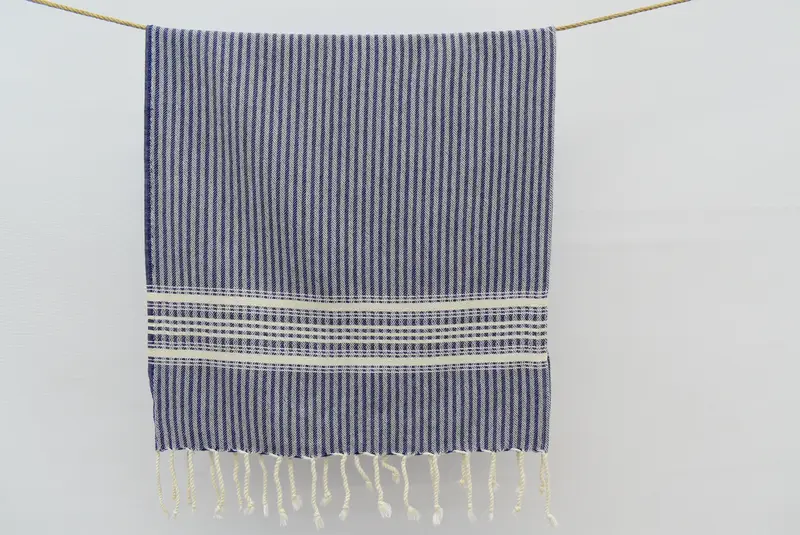 Bachelorette Party Favors, Kitchen Towel, Wedding Favors, Monogram Turkish Bath Towel, Turkish Towel Hand Towel, 40x18 Cotton Striped Towel - 8