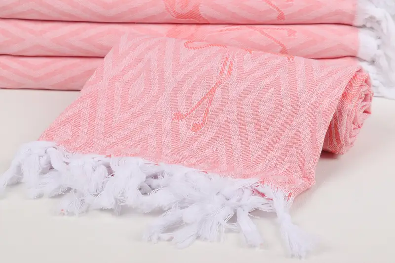 Gym Towel, Personalized Wedding Gift For Couple, Wedding Gifts Towel, 70x40 Cotton Flamingo Patterned Towel, Personalized Turkish Towel, Custom Gift - 5