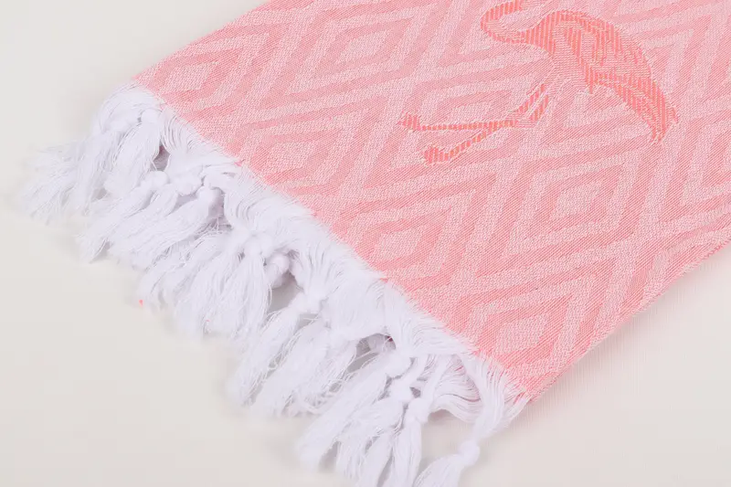 Gym Towel, Personalized Wedding Gift For Couple, Wedding Gifts Towel, 70x40 Cotton Flamingo Patterned Towel, Personalized Turkish Towel, Custom Gift - 8