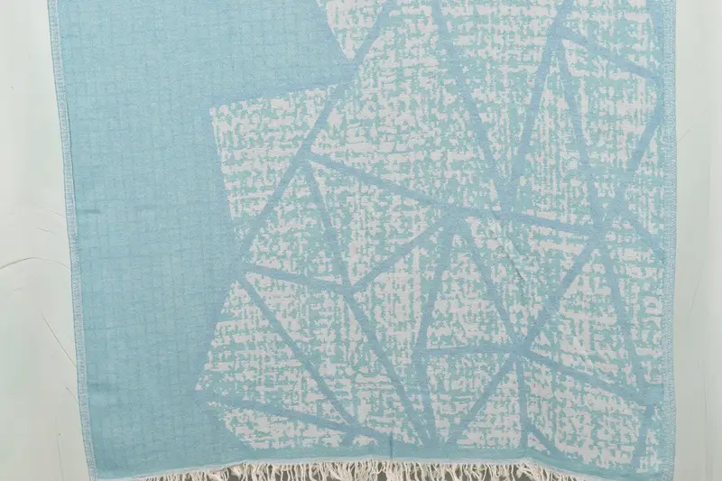 Luxury towel, Embroidered Beach Towel, Beach Towel Bulk, Beach towel, Handmade Gift, 70x40 Cotton Asymmetric Design Towel, Turkish bath towel - 1