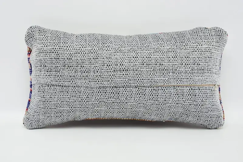 8x16 Blue Pillow Cover, Interior Designer Pillow, Rustic Pillow Sham, Ethnical Kilim Rug Pillow, Cushion Cover, Traditional Cushion, Vintage Pillow - 6