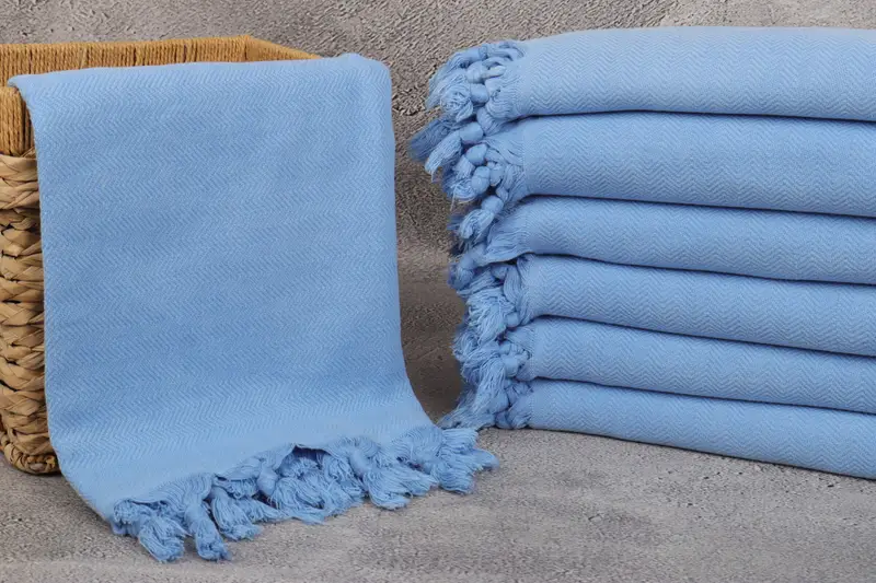 Best Friend Wedding Gift, Custom Gift, Spa Towel, Quick-Dry Beach Towel, Quick-dry towel, 64x40 Cotton Herringbone Towel, Valentines Gift - 3
