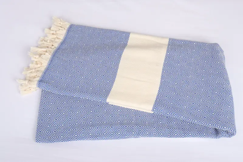 Personalized Blanket, Custom Blanket, Turkish Cotton Blanket, Halloween Blanket, Wedding Favors, 96x80 Cotton Diamond Towel, Embroidered Bedspread - 6
