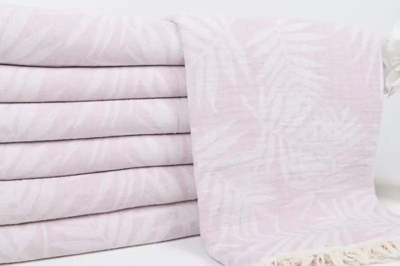 Personalized Turkish Towel, Bachelorette Party Gift, 64x40 Cotton Floral Patterned Towel, Turkish Towel Monogram, Gift Boxes Towel, Custom Towel - 3
