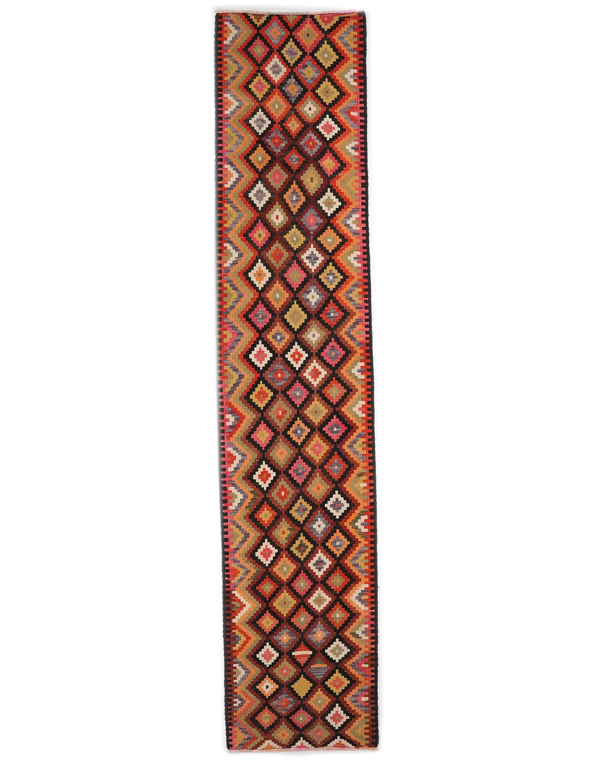 Alfombra Vibrante de 8x5m, Diseño Patchwork Arco Iris - 1