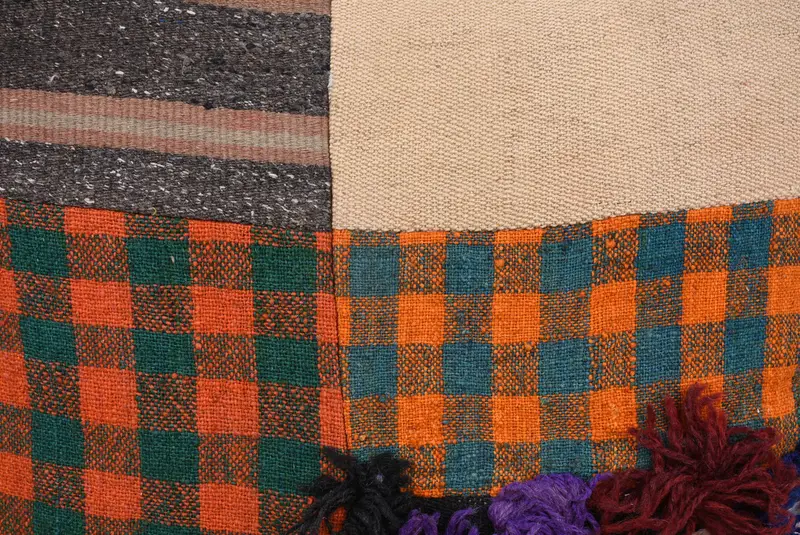 Antique Pillows, Aesthetic Pillow Cover, Interior Designer Pillow, Pet Pillow Case, Cushion Cover, Handmade Kilim Cushion, 24x24 Orange Pillow - 3