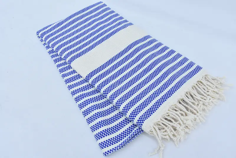 Peshtemal, Custom Beach Towel, Wedding Anniversary Gift, 70x40 Cotton Striped Towel, Wedding Gifts Towel, Bridesmaid Gift, Spa Gift Towel - 5