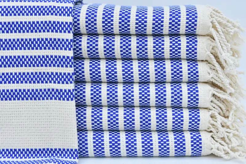 Peshtemal, Custom Beach Towel, Wedding Anniversary Gift, 70x40 Cotton Striped Towel, Wedding Gifts Towel, Bridesmaid Gift, Spa Gift Towel - 1