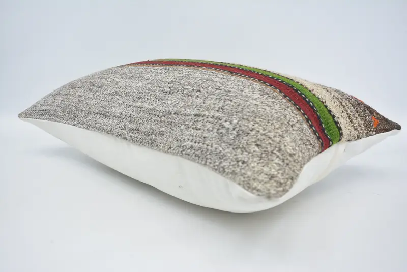 16x24 Green Cushion Cover, Vintage Kilim Pillow Pillow Case, Kilim Pillow Cover, Pillow for Couch, Luxury Pillow Case, Gift Pillow, Cushion - 6
