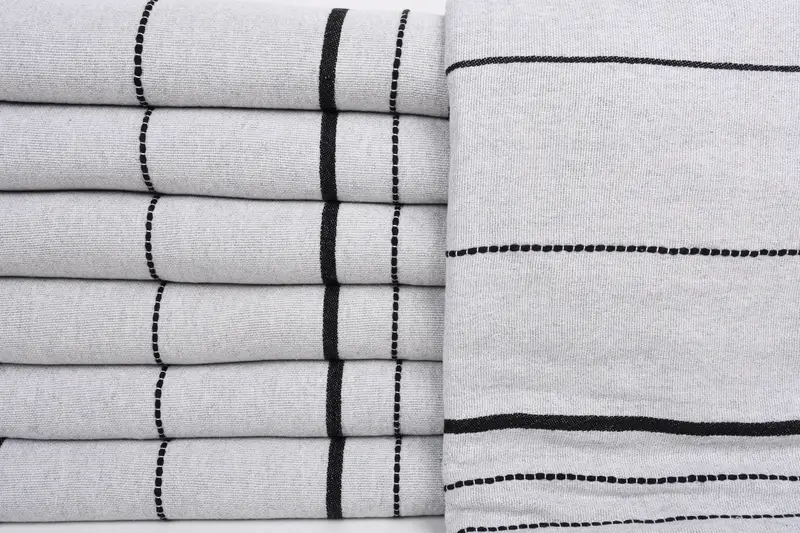 Turkish Towel Monogram, Lightweight Turkish towel, Wedding Favors, Bachelor Gift, Personalized Bridesmaid Gift, 70x40 Cotton Striped Towel - 1