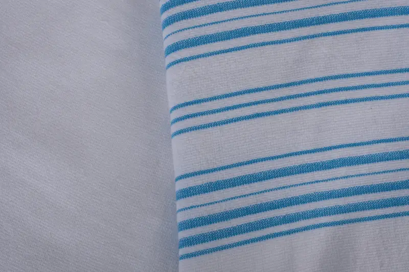 Turkish hand towel, Organic Beach Towel, Handmade Turkish Towel, Peshtemal, 70x40 Cotton Striped Terry Towel, Best Beach Towel, Quick-dry peshtemal - 5