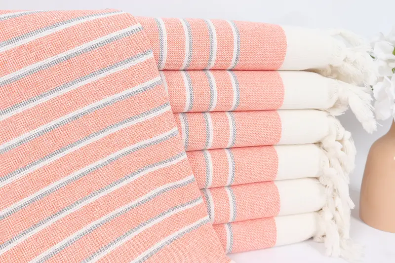36x18 Cotton Striped Terry Towel, Personalized Dish Towel, Gift For The Home, Bridesmaid Gifts Personalized, Custom Hand Towel, Wedding Favors - 1