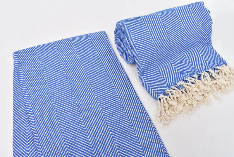 Personalized Towel Gift, Travel Towel, 70x40 Cotton Herringbone Towel, Customized Towels, Bachelor Gifts, Turkish beach towel, Quick-Dry Beach Towel - 7