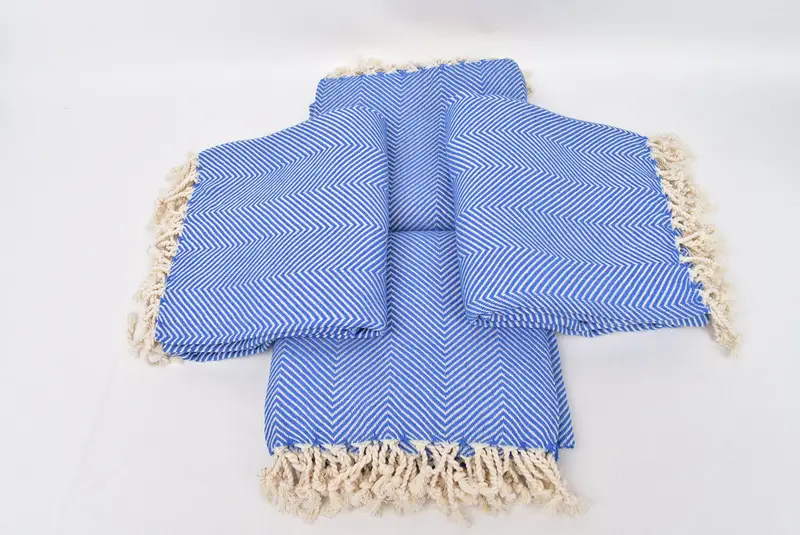 Personalized Towel Gift, Travel Towel, 70x40 Cotton Herringbone Towel, Customized Towels, Bachelor Gifts, Turkish beach towel, Quick-Dry Beach Towel - 6