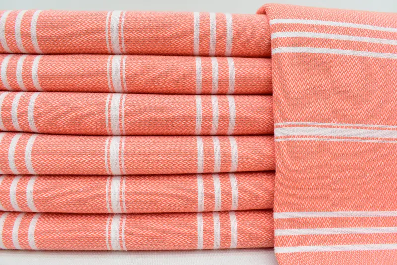 Monogram el havlu, düğün günü için hediye, monogramlı el havlu, monogram yemek havlu, 40x24 pamuklu çizgili havlu, düğün iyilikleri, nedime havlu - 1