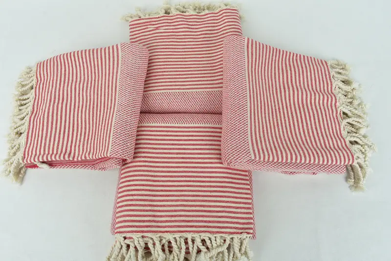 Oversized Beach Towel, Turkish Towel USA, 70x36 Cotton Striped Towel, Bachelorette Party Gift, Travel Towel, Sand-resistant towel, Wedding For Favor - 6