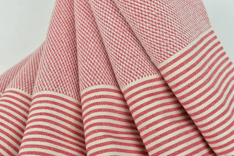 Oversized Beach Towel, Turkish Towel USA, 70x36 Cotton Striped Towel, Bachelorette Party Gift, Travel Towel, Sand-resistant towel, Wedding For Favor - 5