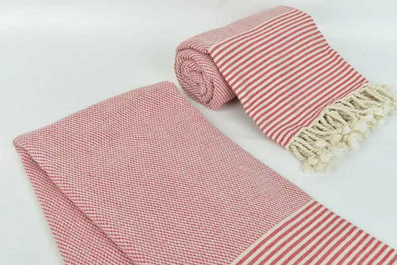 Oversized Beach Towel, Turkish Towel USA, 70x36 Cotton Striped Towel, Bachelorette Party Gift, Travel Towel, Sand-resistant towel, Wedding For Favor - 7