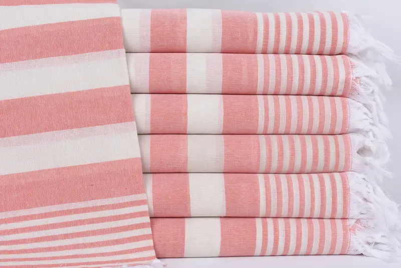 Personalized Turkish Towel, Travel towel, Turkish bath towel for spa, Bridal Shower Favor, 68x36 Cotton Striped Towel, Monogram Turkish Towel - 1