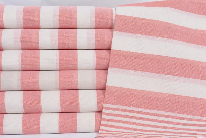 Personalized Turkish Towel, Travel towel, Turkish bath towel for spa, Bridal Shower Favor, 68x36 Cotton Striped Towel, Monogram Turkish Towel - 2