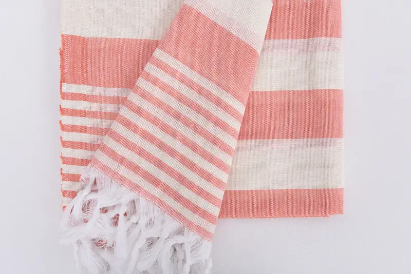 Personalized Turkish Towel, Travel towel, Turkish bath towel for spa, Bridal Shower Favor, 68x36 Cotton Striped Towel, Monogram Turkish Towel - 8