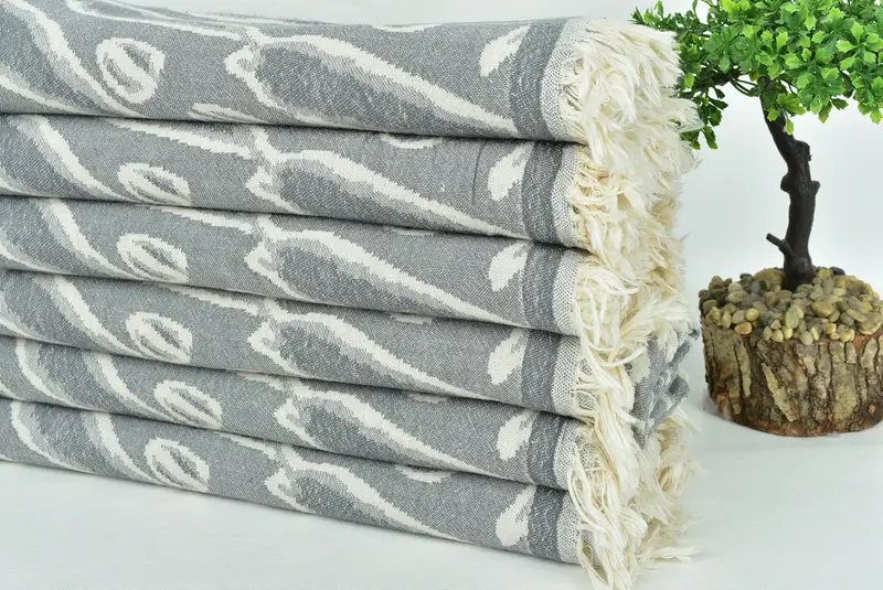 Custom Gifts, Bridesmaid Gift, Wedding Gifts Towel, Bridesmaid Gifts, Yoga Towel, Turkish Beach Towel Personalized, 70x36 Bamboo Round Pattern Towel - 5