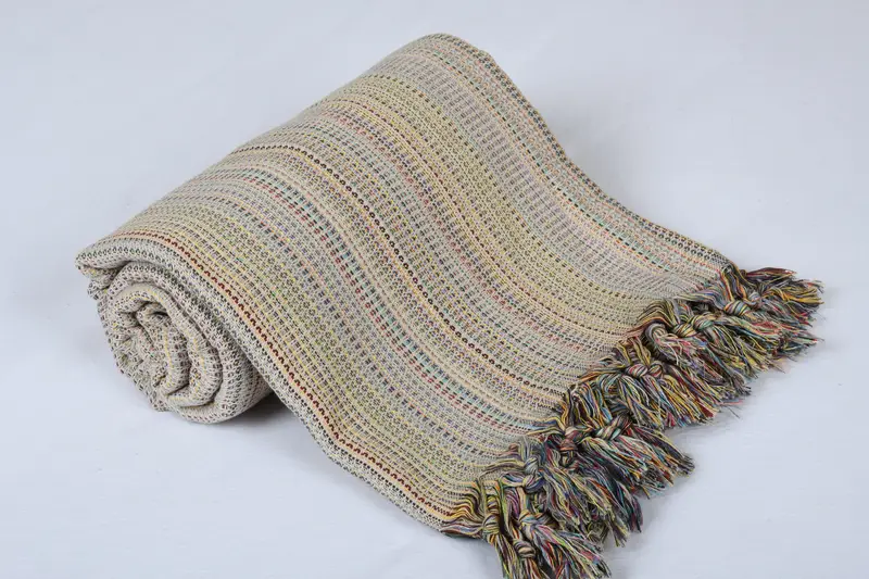 Shower Curtain, Engagement Gift, Decorative Blanket, Boho Throw Blankets, Thanksgiving Tablecloth, 100x80 Cotton Waffle Towel, Housewarming Gift - 4