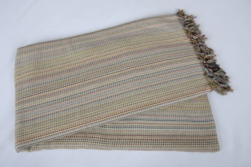 Shower Curtain, Engagement Gift, Decorative Blanket, Boho Throw Blankets, Thanksgiving Tablecloth, 100x80 Cotton Waffle Towel, Housewarming Gift - 5